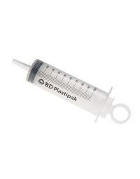 BD Plastipak 3-delige injectiespuit 100 ml met kathetertip, 25 stuks