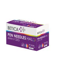 Betica Halo pennaald 6 mm x 32G, 100 stuks