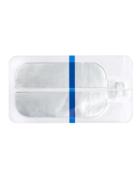 3M Diathermieplaat Serie 8100 patiëntenplaat met gescheiden velden zonder kabel 19,1 x 11,3 cm