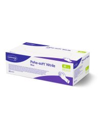 Peha-soft nitrile handschoenen blauw L, 150 stuks