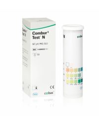 Combur 4 N urine teststrips, 50 stuks