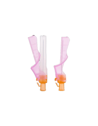 BD Eclipse veiligheidsnaald oranje 25G, 0,5 x 16 mm, 100 stuks