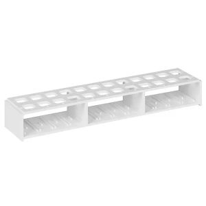 Kuvettenrek, wit, 24 gaten