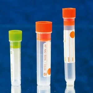Monsterbuisjes met stollingsremmer EDTA, vlakke bodem, voor 5 ml bloed, 50 stuks