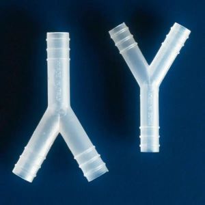 Y-type connector, boring 2 mm, 100 stuks