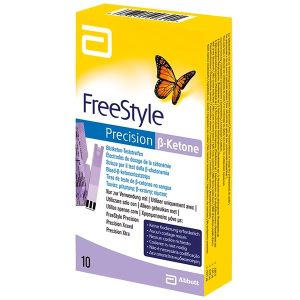 Freestyle Precision ß-Ketone teststrips, 10 stuks