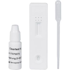 Cleartest Pylori testcassettes, 10 stuks