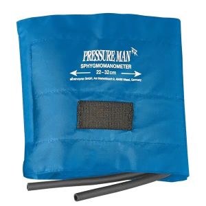 Pressure Man II Chrome Line bloeddrukmeter met blauw manchet