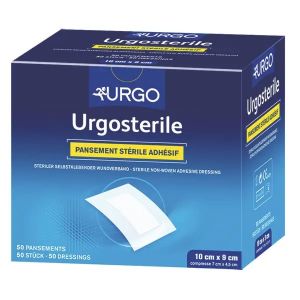 Urgosterile steriel wondverband, 100 x 80 mm, 50 stuks