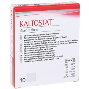 Kaltostat, 7,5 x 12 cm, 10 stuks