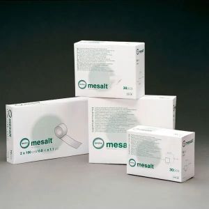 Mesalt, steriel zoutverband, 7,5 x 7,5 cm, 30 stuks