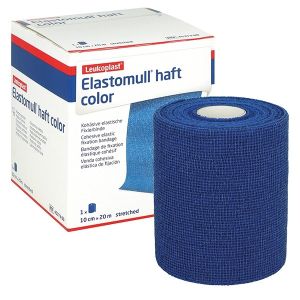 Elastomull Haft Color zelfklevende zwachtel, kleur rood, 8 cm x 20 m