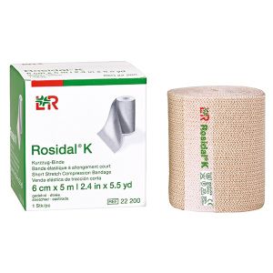 Rosidal K kortrekwindsel, stevig, huidkleur, 12 cm x 5 m, afzonderlijk