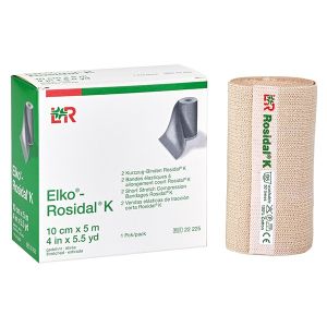 Elko Rosidal K-windsel, stevig, 10 cm x 5 m, 2 stuks (zonder PZN)