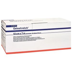 Gelostretch compressiezwachtel, 10 cm x 7 m