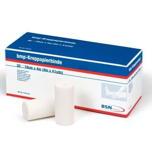 Crepppapier-zwachtels BSN, 10 cm x 4 m, 20 stuks