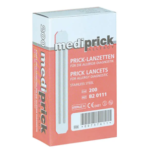 Mediprick Allergietest Lancetten, 200 stuks