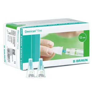 B.Braun Omnican Fine pennaalden 29G, 12 x 0,33 mm, 100 stuks
