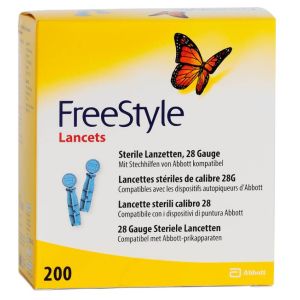 Freestyle 28G Lancetten, 200 stuks
