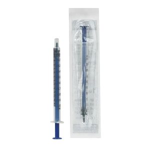 Mediware tuberculinespuit, 1 ml, 3-delig, 100 stuks