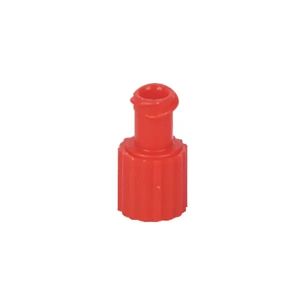 Combi-sluitdoppen voor Luer Lock-systemen, rood, steriel, 100 stuks