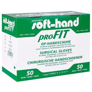 Softhand Pro-Fit OP-handschoenen, maat 6, poedervrij, 50 paar