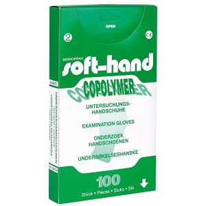 Softhand Copolymer handschoenen, niet-steriel, maat M, 100 stuks