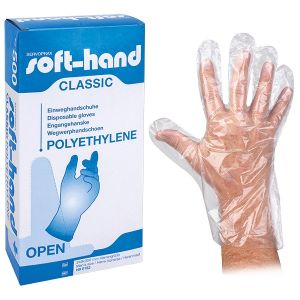 Softhand Poly Classic handschoenen, damesmaat, 100 stuks