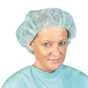 Mediware ronde zusterhoed BOUFFANT van viscose
