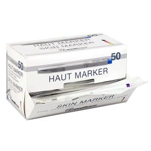 Mediware Skinmarker huidmarker, fijne punt 0,5 mm, dispenserbox 50 stuks