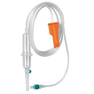 Proset Intrafix Primeline RV infusieset met terugslagventiel, slang 15 cm, 100 stuks