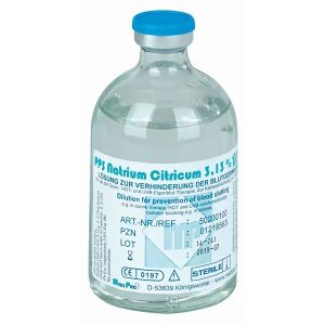 Natriumcitraat 3,13% 10 ampullen x 10 ml
