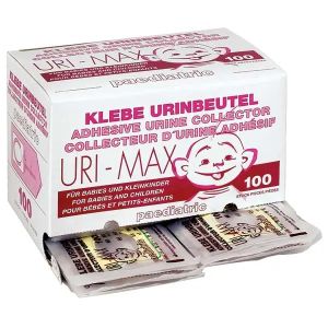 Uri-Max urine-kleefzakje voor kinderen, steriel, 10 stuks