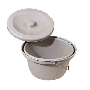 Toiletstoel-emmer van kunststof