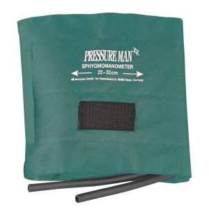Klittenbandmanchet compleet, groen