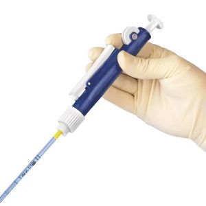 Pipetteerhulp 25 ml, rood, 16 stuks