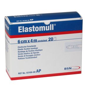 Elastomull 6 cm x 4 m, 20 rollen