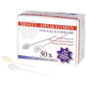 Reserve-applicators voor koudetherapie, type rondkop, 50 stuks