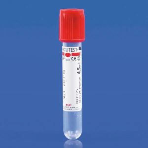 Vacutest bloedafnamesysteem voor veterinair gebruik, 4 ml, 13 x 75 mm, met stollingsfactor, 20 x 50 stuks