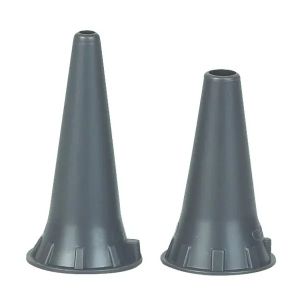 Wegwerp-oorspekels 4 mm, grijs, 250 stuks