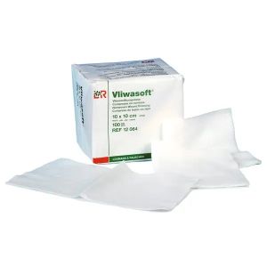 Vliwasoft vlieskompres, niet steriel, 10 x 20 cm, 100 stuks