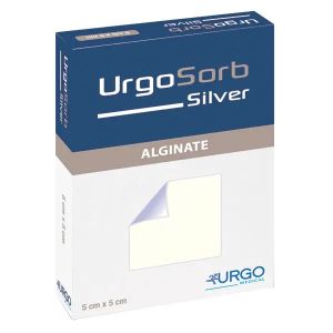 Urgosorb Silver tamponade, 2,5 cm x 30 cm, 5 stuks