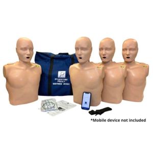 Prestan 2000 CPR-torso met feedback-app, 4-pack