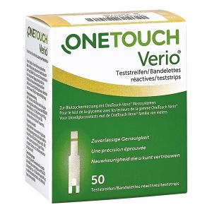 One Touch Verio teststrips, originele verpakking, 50 testen