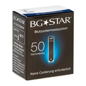 BG-Star teststrips, originele verpakking, 50 testen