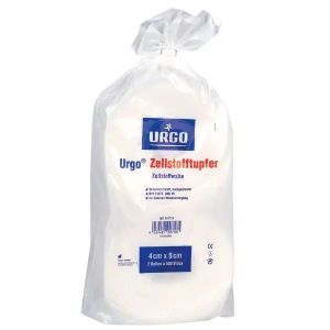 Urgo cellulosetupfers, 4 x 5 cm, 2 rollen à 500 stuks