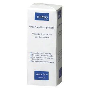 Urgo gaaskompressen, niet-steriel, 10 x 20 cm, 100 stuks