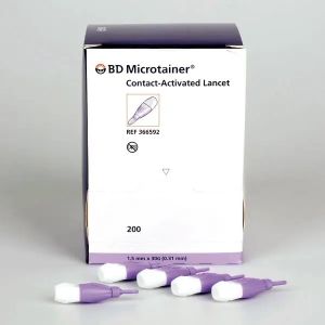Microtainer veiligheidslancetten 30G x 1,5 mm, 200 stuks