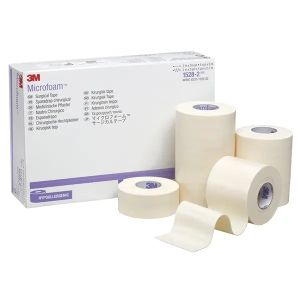 Microfoam zelfklevende zwachtel, 10 cm x 2,7 m, 3 stuks