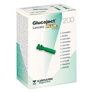 Glucoject Lancets Plus, 33G, 200 stuks
